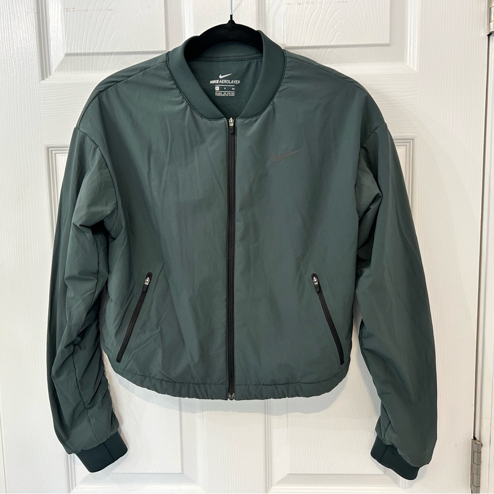 Nike Aerolayer Green Women’s Jacket Size S